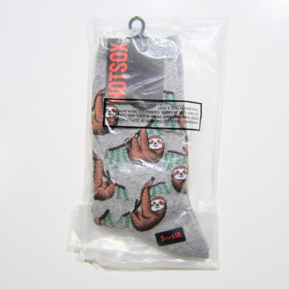 NEW Hotsox women's sloth socks